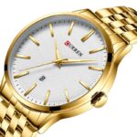 Ανδρικό-ρολόι-Curren-με-μπρασελέ-8364-gold-2