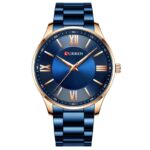 Ανδρικό-ρολόι-με-μπρασελέ-Curren-8383-blue