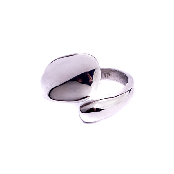 Ανοιχτό δαχτυλίδι Awear Gianna από ανοξείδωτο ατσάλι σε ασημί χρώμα