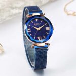Γυναικείο-ρολόι-Curren-με-μπρασελέ-πλέγμα-και-μαγνητικό-κούμπωμα-9063-Blue-3