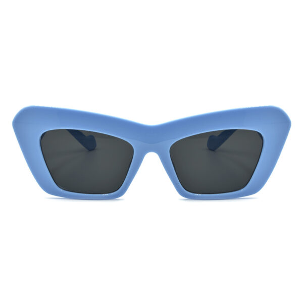 Γυναικεία γυαλιά ηλίου Awear Salina Blue, με μπλε σκελετό πεταλούδα