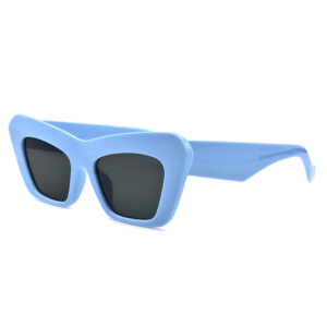 Γυναικεία γυαλιά ηλίου Awear Salina Blue, με πεταλούδα σκελετό και γκρι φακό UV400