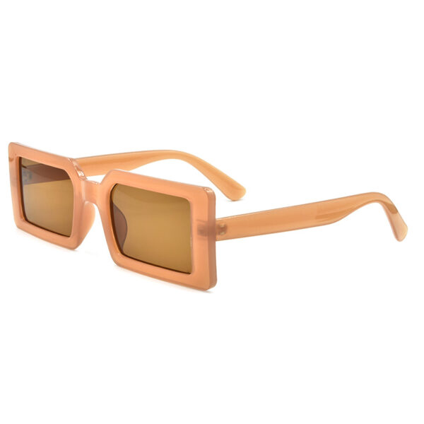 Γυναικεία γυαλιά ηλίου Awear Nomad Nude, με τετράγωνο καφέ φακό προστασίας UV400