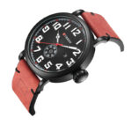 Ανδρικό-ρολόι-με-μαύρο-καντράν-και-ένδειξη-ημέρας-και-ημερομηνίας-Awear-8283-Red