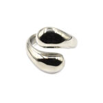 Ανοιχτό-δαχτυλίδι-από-ανοξείδωτο-ατσάλι-ασημί-Awear-Adela-Silver