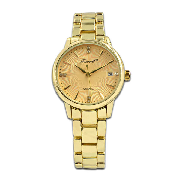 Farril ρολόι γυναικείο με μπρασελέ χρυσό, Awear Daniela Gold