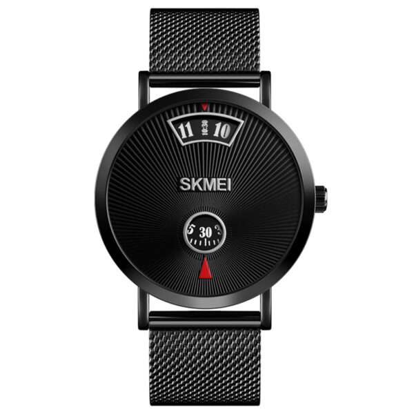 Ανδρικό ρολόι με μπρασελέ, SKMEI 1489 Black