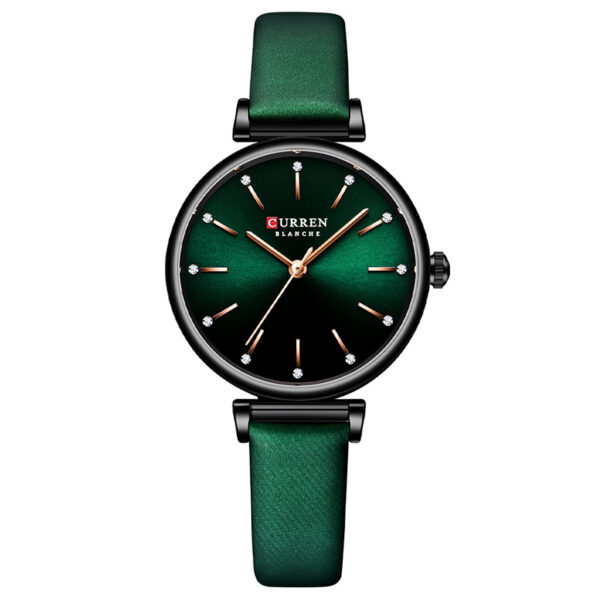 Curren 9081 Leather Green γυναικείο ρολόι
