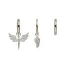 σκουλαρίκια-σετ-για-πολλές-τρύπες-awear-wing-silver