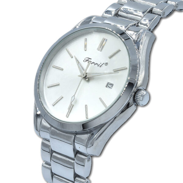 Farril γυναικείο ρολόι με μπρασελέ και ένδειξη ημερομηνίας, Awear Mirela Silver