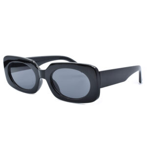Γυαλιά Ηλίου Γυναικεία με ορθογώνιο σκελετό και φακό UV400, Awear Lema Black