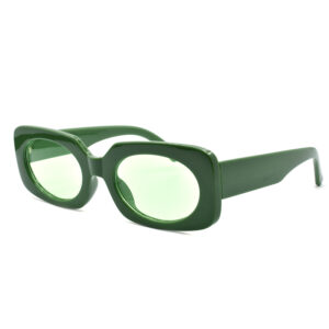 Γυαλιά Ηλίου Γυναικεία με ορθογώνιο σκελετό και φακό UV400, Awear Lema Green