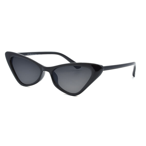 Γυαλιά ηλίου γυναικεία cat eye, με μαύρο φακό UV400, Awear Zenia Black