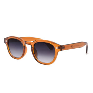 Γυαλιά ηλίου στρογγυλά με μοβ φακό UV400, Awear Moda Orange