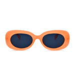 Γυαλιά ηλίου γυναικεία σε οβάλ σχήμα, Awear Leca Orange
