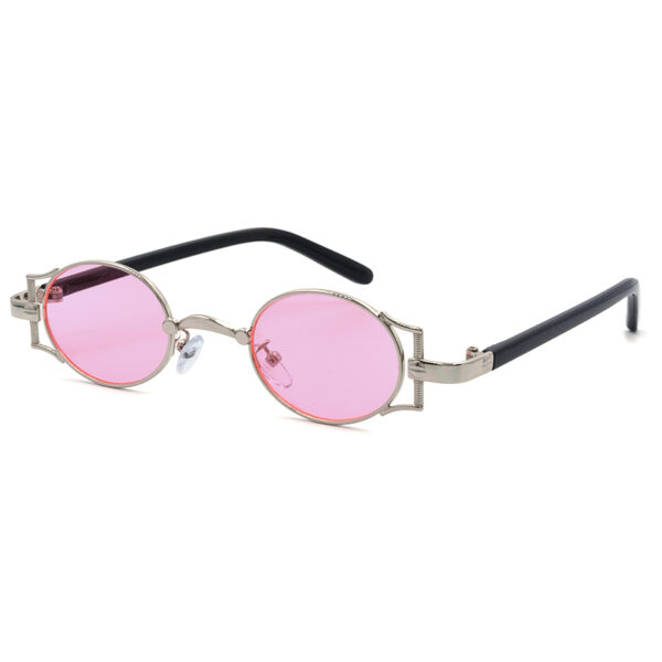Γυαλιά ηλίου στρογγυλά, με ροζ φακό UV400, Awear Nico Pink