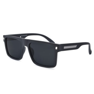 Γυαλιά ηλίου ανδρικά τετράγωνα polarized Awear Mac Black, πλαϊνή λήψη