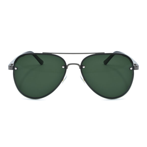 Γυαλιά ηλίου ανδρικά aviator polarized 1.1mm, Awear Dino Olive