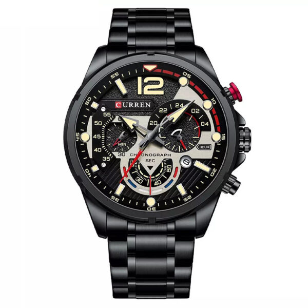 Curren 8395 Black ανδρικό ρολόι