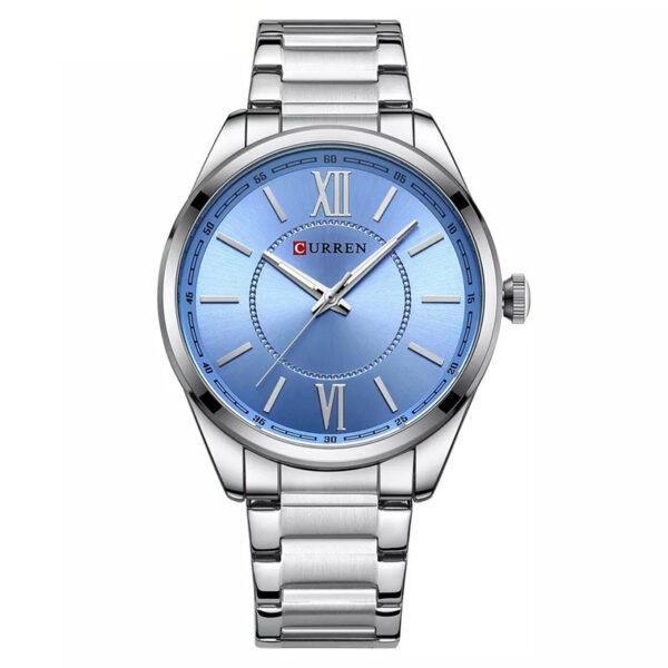 Curren 8423 Silver Blue ανδρικό ρολόι