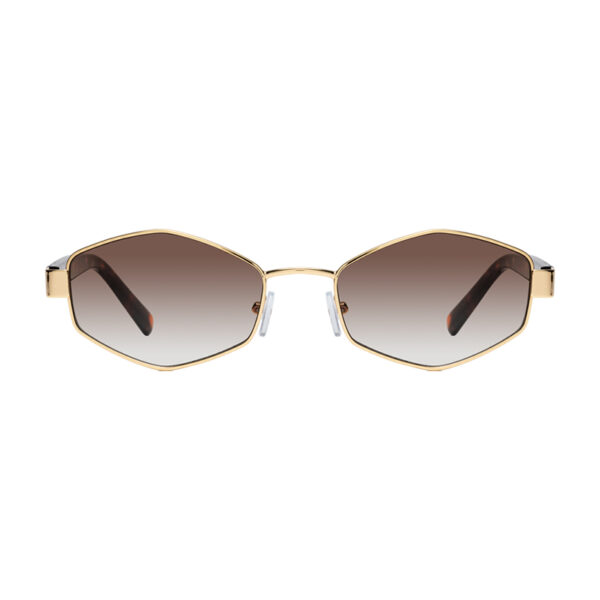 Γυαλιά ηλίου πολυγωνικά, UV400, Awear Leon Brown