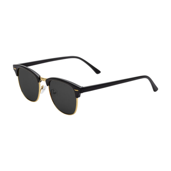 Γυαλιά ηλίου τετράγωνα UV400 Awear Morelia Black, σε πλαϊνή λήψη