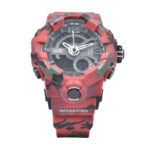 EXPCNI 3261 Military Red, ανδρικό ρολόι, αδιάβροχο 20 bar