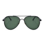 Γυαλιά ηλίου ανδρικά aviator polarized 1.1mm, Awear Dino Black Olive