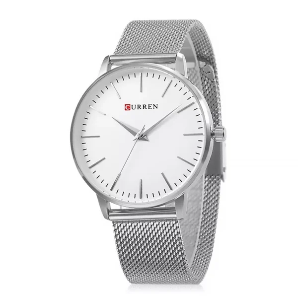 Curren 9021 Silver γυναικείο ρολόι με μπρασελέ από ανοξείδωτο ατσάλι