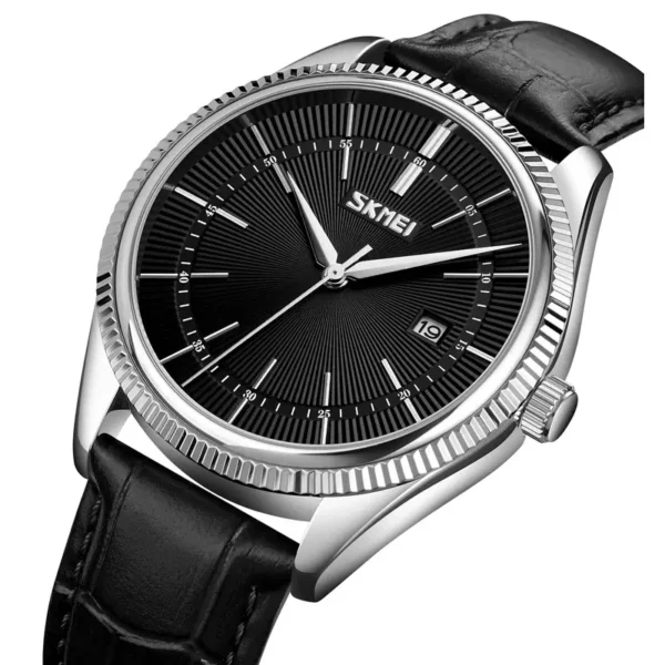 Skmei 9298 Black ανδρικό ρολόι με καντράν με ένδειξη ημερομηνίας