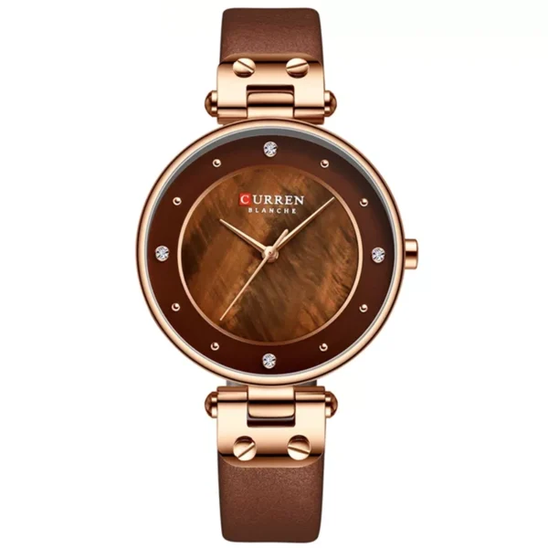 Curren 9056 Leather Brown γυναικείο ρολόι