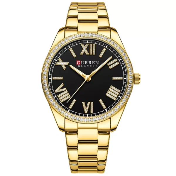 Curren 9088 Gold Black γυναικείο ρολόι