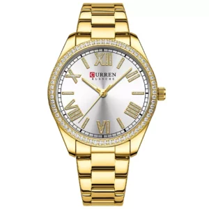 Curren 9088 Gold Silver γυναικείο ρολόι