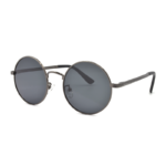 Γυαλιά-ηλίου-στρογγυλά-μαύρα-polarized-UV400-awear-nicolo-gun-metal