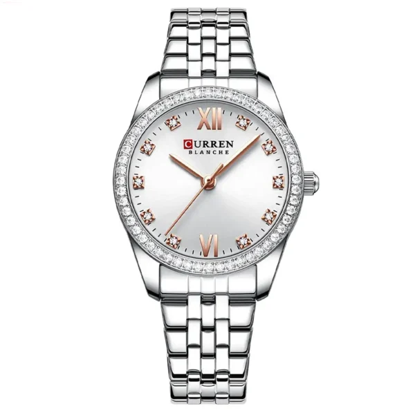 Curren 9086 Silver γυναικείο ρολόι