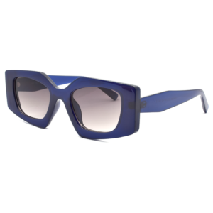 Γυαλιά ηλίου γυναικεία πολυγωνικά, με φακό UV400, Awear Blake Blue