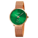 Skmei 1791 Green γυναικείο ρολόι με μπρασελέ