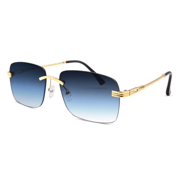 Γυαλιά ηλίου ορθογώνια, με μπλε degrade φακό UV400, Awear Cameron Blue