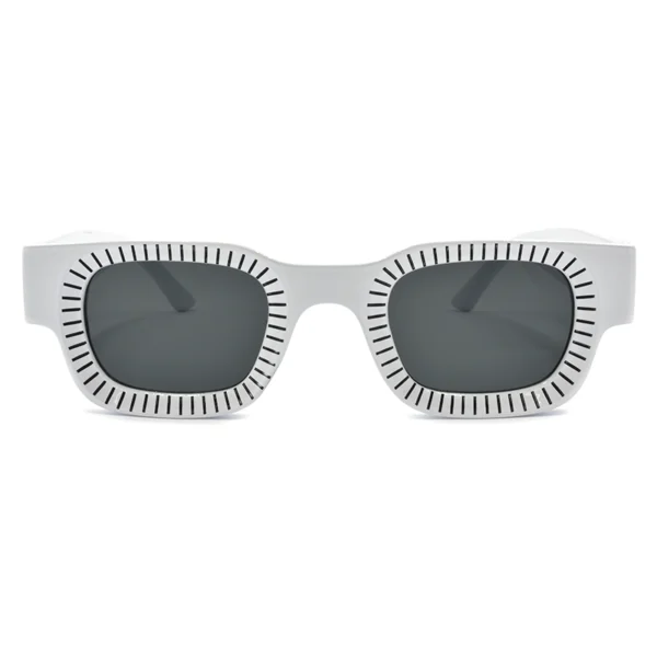 Γυαλιά ηλίου τετράγωνα με φακό UV400 Awear Sion White