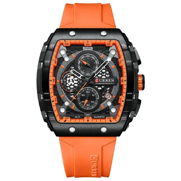 Curren 8442 Orange ανδρικό ρολόι