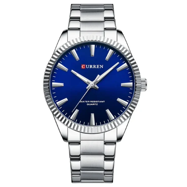 Curren 8425 Blue ανδρικό ρολόι με μπρασελέ