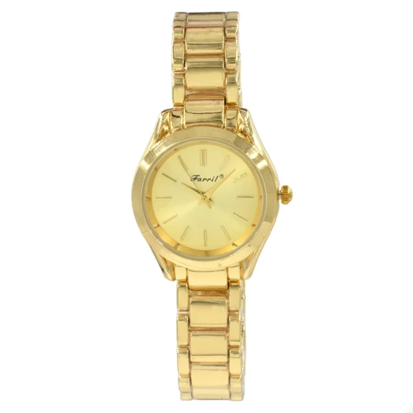 Farril ρολόι γυναικείο με χρυσό μπρασελέ, Awear Farril Paris Gold