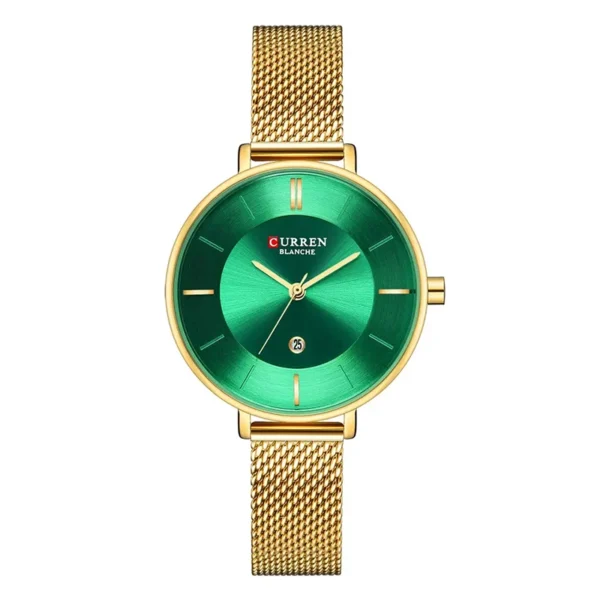 Curren 9037 Gold Green γυναικείο ρολόι