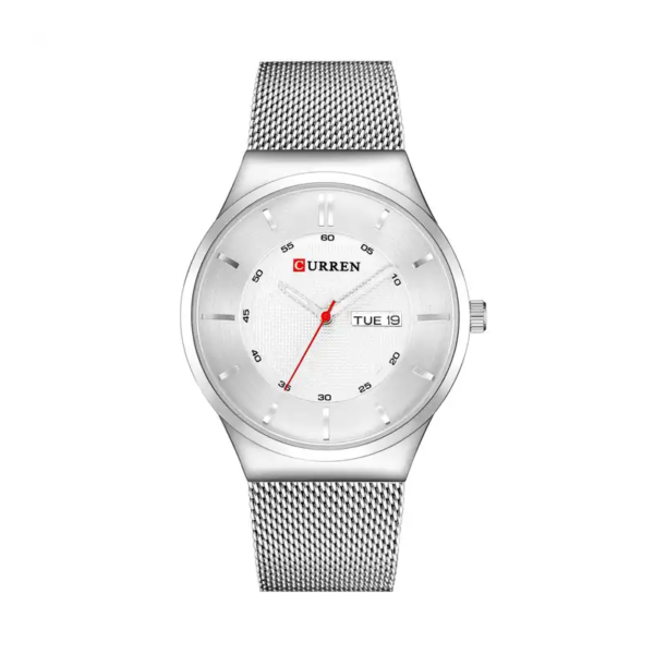 Curren 8311 Silver ανδρικό ρολόι με μπρασελέ