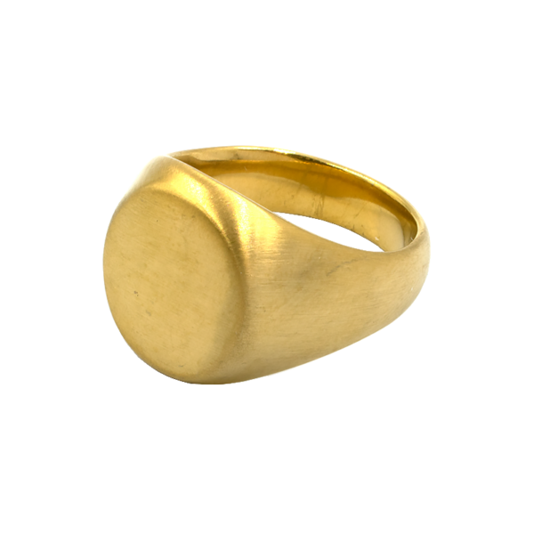 Ανδρικό δαχτυλίδι χρυσό, από ανοξείδωτο ατσάλι, Awear Steve Gold