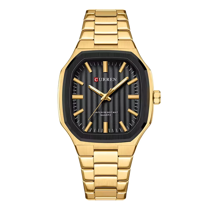 Curren 8458 Gold ανδρικό ρολόι