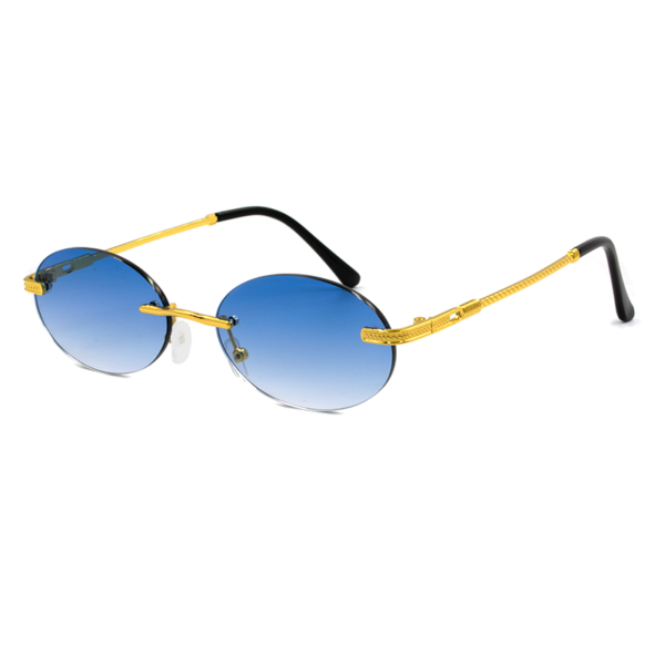 Γυαλιά ηλίου γυναικεία με μπλε φακό UV400, Awear Santiago Blue