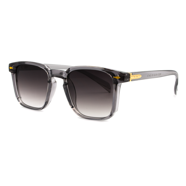 Γυαλιά ηλίου ανδρικά τετράγωνα, με γκρι φακό UV400, Awear Dan Gray